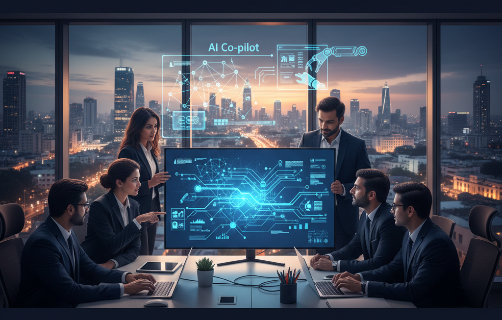 AI Co-pilots in SaaS: India's Blueprint for Hyper-Efficient Business Automation